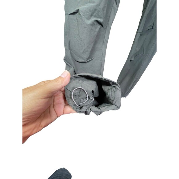 REI COOP Pants Women 8 Green Screen line Technical Nylon Stretch Hiking Climbing - Picture 5 of 16